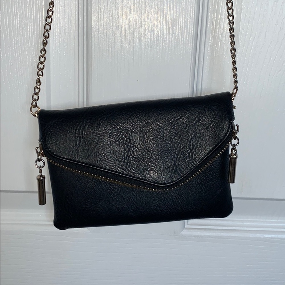Black crossbody bag